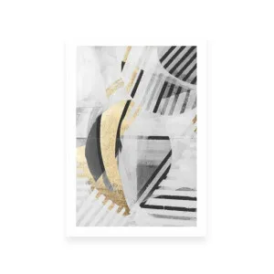 Black White Gold II by ARTHOUSEco Luxe, a Prints for sale on Style Sourcebook