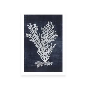Sea Fan 2 | Navy by ARTHOUSEco Luxe, a Prints for sale on Style Sourcebook