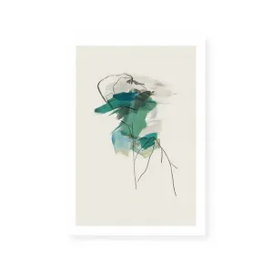 Teal Collide II by ARTHOUSEco Luxe, a Prints for sale on Style Sourcebook