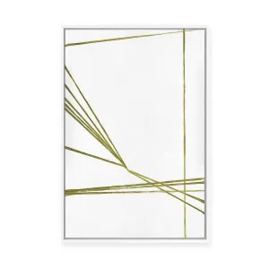 Lines Play | Framed Canvas by Design Fabrikken, a Painted Canvases for sale on Style Sourcebook