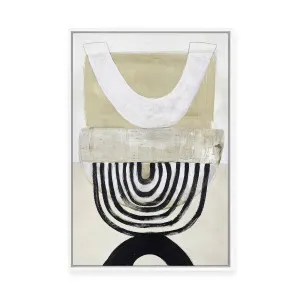 Retro Revival | Framed Canvas by Design Fabrikken, a Painted Canvases for sale on Style Sourcebook