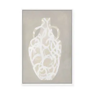 Clay Covered | Framed Canvas by Design Fabrikken, a Painted Canvases for sale on Style Sourcebook