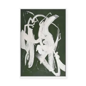 Criss Cross | Framed Canvas by Design Fabrikken, a Painted Canvases for sale on Style Sourcebook