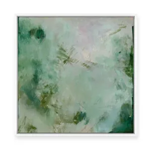 Seafoam Lullaby | Framed Canvas by Hayley Michelle, a Painted Canvases for sale on Style Sourcebook