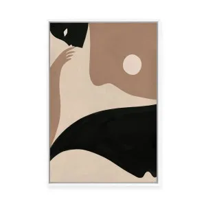 Contemplate | Framed Canvas by Kit Agar, a Painted Canvases for sale on Style Sourcebook
