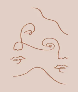 Twins by Kit Agar, a Prints for sale on Style Sourcebook