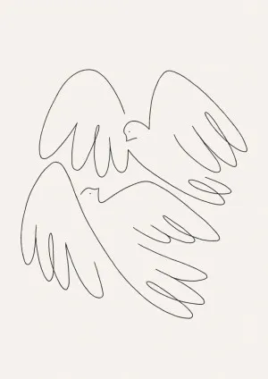 Love Birds by Kit Agar, a Prints for sale on Style Sourcebook