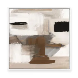 Neutral Navigated | Framed Canvas by Luxe Canvas, a Painted Canvases for sale on Style Sourcebook