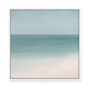 Soft Seas | Framed Canvas by Luxe Canvas, a Painted Canvases for sale on Style Sourcebook