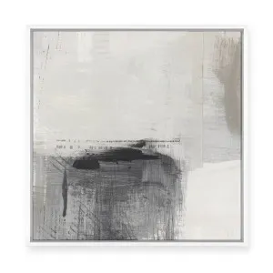 Grey Spaces II | Framed Canvas by Luxe Canvas, a Painted Canvases for sale on Style Sourcebook