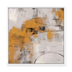 Gold Standard I | Framed Canvas by Luxe Canvas, a Painted Canvases for sale on Style Sourcebook