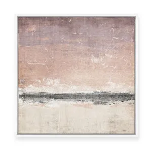 Blush Horizon II | Framed Canvas by Luxe Canvas, a Painted Canvases for sale on Style Sourcebook