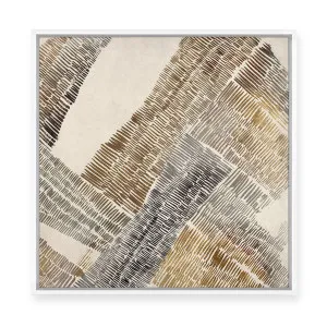 Stitches in Time I | Framed Canvas by Luxe Canvas, a Painted Canvases for sale on Style Sourcebook