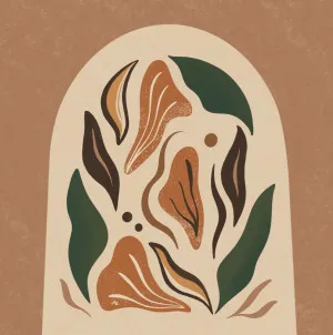 Abstract Flowers by Mandy Tea Design, a Prints for sale on Style Sourcebook