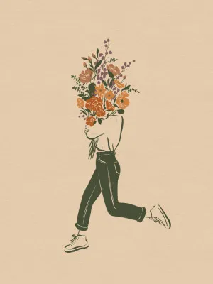 Flowers for You by Mandy Tea Design, a Prints for sale on Style Sourcebook