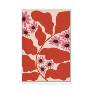 Pink and Nature | Framed Canvas by Miho Art Studio, a Painted Canvases for sale on Style Sourcebook