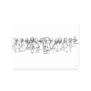 The Last Supper | Fine Art Print | Peytil by PEYTIL, a Prints for sale on Style Sourcebook