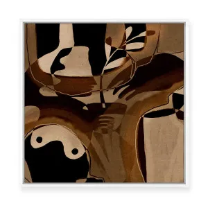 Becoming IV | Framed Canvas by Shatha Al Dafai, a Painted Canvases for sale on Style Sourcebook