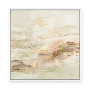 Ivory Hues | Framed Canvas by Silvia Vassileva, a Painted Canvases for sale on Style Sourcebook