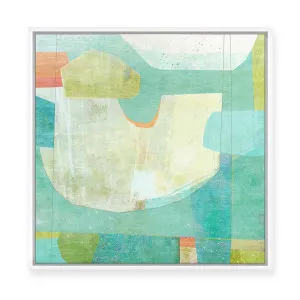 Aqua Pool | Framed Canvas by Suzanne Nicoll, a Painted Canvases for sale on Style Sourcebook