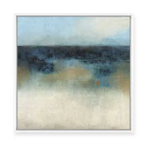 Indigo Wave | Framed Canvas by Suzanne Nicoll, a Painted Canvases for sale on Style Sourcebook