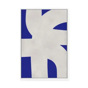 Blue Roads II | Framed Canvas by Vitor Costa, a Painted Canvases for sale on Style Sourcebook