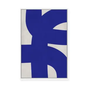 Blue Roads I | Framed Canvas by Vitor Costa, a Painted Canvases for sale on Style Sourcebook