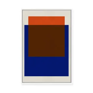 Overlapping Geometry 15 | Framed Canvas by Vitor Costa, a Painted Canvases for sale on Style Sourcebook