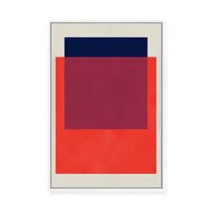 Overlapping Geometry 14 | Framed Canvas by Vitor Costa, a Painted Canvases for sale on Style Sourcebook