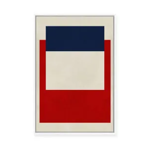 Overlapping Geometry 5 | Framed Canvas by Vitor Costa, a Painted Canvases for sale on Style Sourcebook