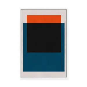 Overlapping Geometry 3 | Framed Canvas by Vitor Costa, a Painted Canvases for sale on Style Sourcebook