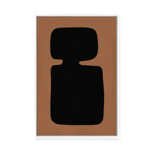 Modern Geometric in Tan IV| Framed Canvas by Vitor Costa, a Painted Canvases for sale on Style Sourcebook