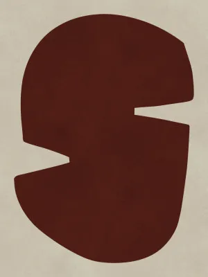 Modern Geometric in Rust III by Vitor Costa, a Prints for sale on Style Sourcebook