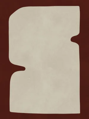 Modern Geometric in Rust I by Vitor Costa, a Prints for sale on Style Sourcebook