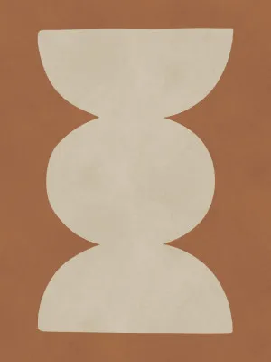 Modern Geometric in Tan I by Vitor Costa, a Prints for sale on Style Sourcebook