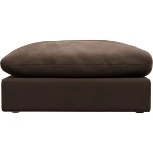 Ludlow Muse Chocolate Ottoman by James Lane, a Ottomans for sale on Style Sourcebook