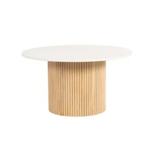 Paloma Marble Coffee Table Mango Wood Banswara Marble 85 x85 x45 cm by James Lane, a Coffee Table for sale on Style Sourcebook