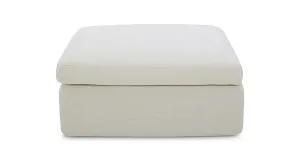Haven Ottoman, Ivory, by Lounge Lovers by Lounge Lovers, a Ottomans for sale on Style Sourcebook