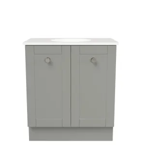 Victoria Vanity 750mm Centre WG Basin SilkSurface UC Top Floor standing by Timberline, a Vanities for sale on Style Sourcebook