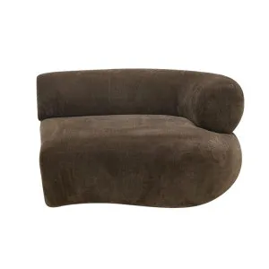 Colette Muse Chocolate 1.5 Seater Right Arm Facing Chair Module by James Lane, a Sofas for sale on Style Sourcebook
