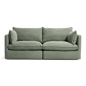 Loft Mini 3 Seat Sofa Bed, Florence Green, by Lounge Lovers by Lounge Lovers, a Sofa Beds for sale on Style Sourcebook