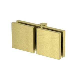 Stealth Bi-Fold Right Handed Shower Hinge Brushed Brass by Estelle, a Bathroom Fixtures for sale on Style Sourcebook