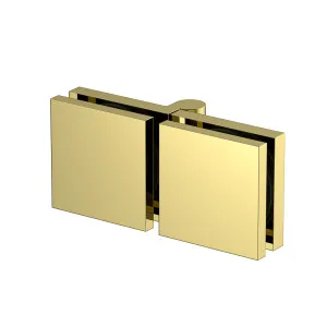 Stealth Bi-Fold Right Handed Shower Hinge Polished Gold by Estelle, a Bathroom Fixtures for sale on Style Sourcebook