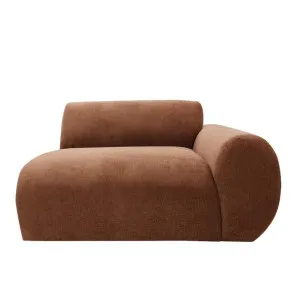 Malmo Muse Rust 1 Seat Right Arm Facing Sofa Module by James Lane, a Sofas for sale on Style Sourcebook