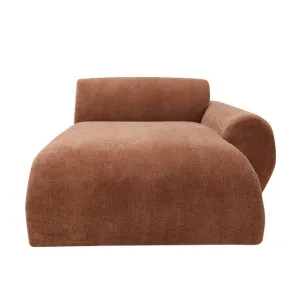 Malmo Muse Rust Chaise Right Arm Facing Sofa Module by James Lane, a Sofas for sale on Style Sourcebook