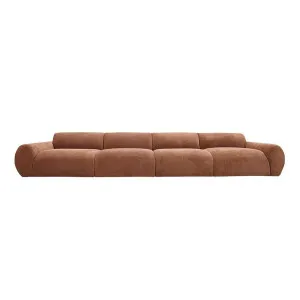 Malmo Muse Rust Sofa - 4 Seater by James Lane, a Sofas for sale on Style Sourcebook