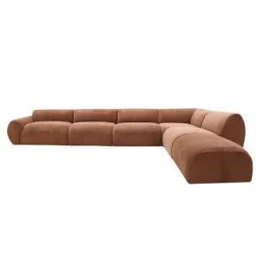 Malmo Muse Rust Sofa - 6 Seater RAF Terminal by James Lane, a Sofas for sale on Style Sourcebook