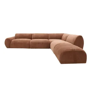 Malmo Muse Rust Sofa - 5 Seater RAF Terminal by James Lane, a Sofas for sale on Style Sourcebook