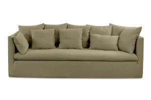 Santa Monica 4 Seat Sofa, Florence Green, by Lounge Lovers by Lounge Lovers, a Sofas for sale on Style Sourcebook