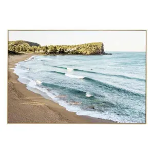 Avalon Beach Box Framed Canvas in 62 x 42cm by OZ Design, a Painted Canvases for sale on Style Sourcebook